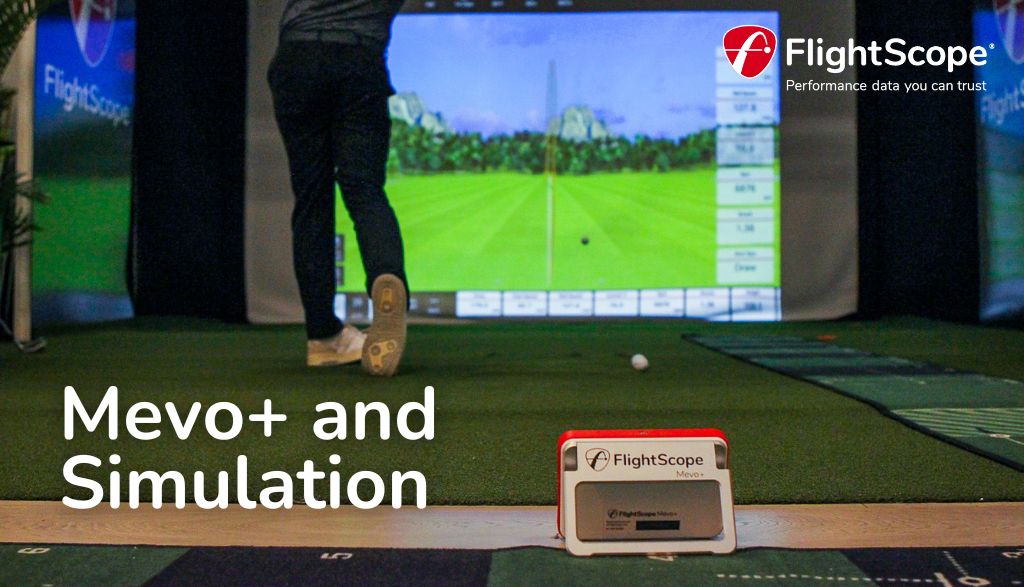 Using the FlightScope Mevo+ for Simulation